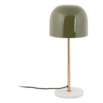 Veioza kaki cu abajur din metal (inaltime 50 cm) Manta - Leitmotiv imagine