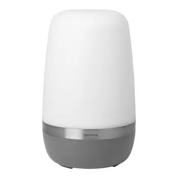 Veioza LED de exterior Blomus Spirit Large, gri inchis imagine