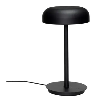 Veioza LED neagra cu intensitate reglabila (inaltime 37 cm) Velo - Hubsch imagine