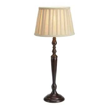 Veioza maro inchis cu abajur textil (inaltime 60 cm) Chocolat - Markslojd imagine