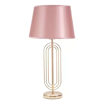 Veioza Mauro Ferretti Krista, inaltime 64 cm, roz imagine