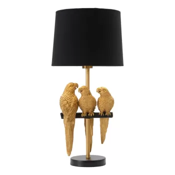 Veioza Mauro Ferretti Parrots, negru imagine