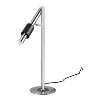 Veioza neagra/argintie LED (inaltime 50 cm) Ikaris - Trio Select imagine