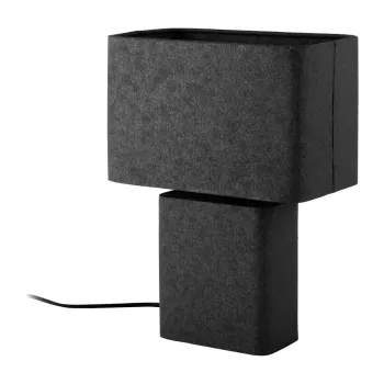 Veioza neagra din metal (inaltime 33 cm) Boaz Recto - Leitmotiv imagine