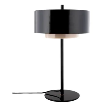 Veioza neagra din metal (inaltime 50 cm) Grato Anillo - Leitmotiv imagine