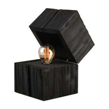 Veioza neagra (inaltime 16 cm) Treasure - Trio imagine