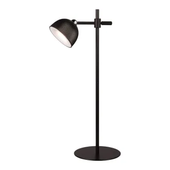 Veioza neagra LED cu intensitate reglabila/cu clema (inaltime 41 cm) Maxima - Trio imagine
