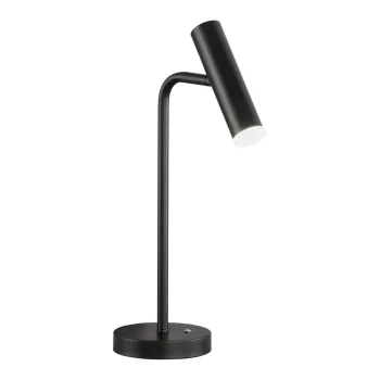 Veioza neagra LED cu intensitate reglabila (inaltime 48 cm) Stina - Fischer & Honsel imagine