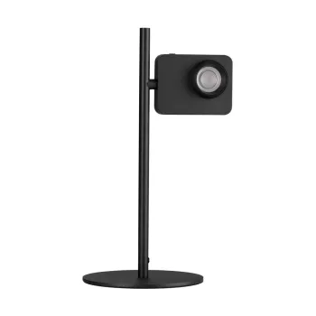 Veioza neagra LED cu structura flexibila/cu intensitate reglabila din aluminiu (inaltime 46 cm) Kedros - Nova Luce imagine