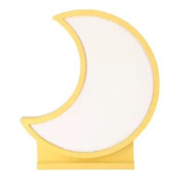 Veioza pentru copii galbena Moon - Candellux Lighting imagine