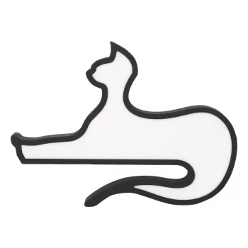 Veioza pentru copii neagra Cat - Candellux Lighting imagine