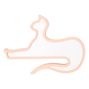 Veioza pentru copii roz Cat - Candellux Lighting imagine