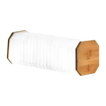 Veioza pliabila Ginko Accordion, maro deschis imagine