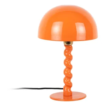 Veioza portocalie cu abajur din metal (inaltime 39 cm) Prisa - Leitmotiv imagine