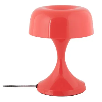 Veioza rosie din metal (inaltime 20 cm) Moda Retro - Leitmotiv imagine