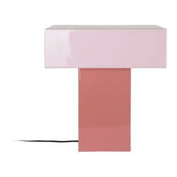 Veioza roz (inaltime 35 cm) Grato Recto - Leitmotiv imagine