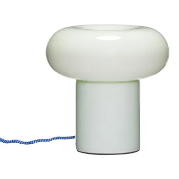 Veioza verde-deschis din sticla (inaltime 22 cm) Hues - Hubsch imagine