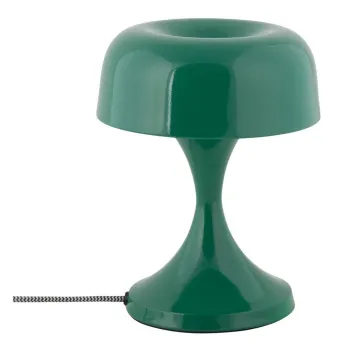 Veioza verde din metal (inaltime 20 cm) Moda Retro - Leitmotiv imagine