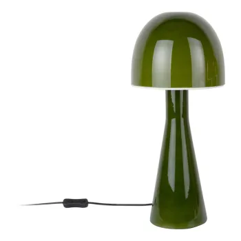 Veioza verde-inchis cu abajur din sticla (inaltime 45 cm) Bombin - Leitmotiv imagine