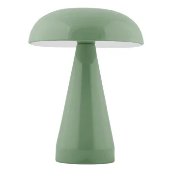 Veioza verde LED cu intensitate reglabila cu abajur din metal (inaltime 20,5 cm) Rachel - Leitmotiv imagine