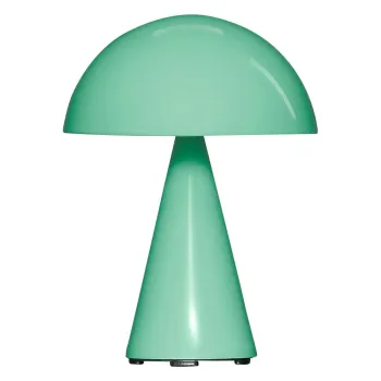 Veioza verde-menta LED cu intensitate reglabila (inaltime 20 cm) Mush - Hubsch imagine