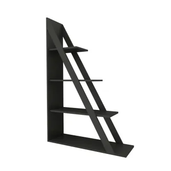 Biblioteca ARVEN, antracit, 100x29,5x150 cm imagine