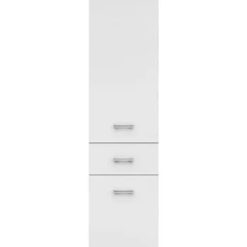 Biblioteca TOP MIX, 2 usi, 1 sertar, alb, 40x33x183 cm imagine