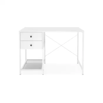 Birou Lenon RF212002, alb, 106,5x45x73 cm imagine