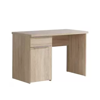 Birou OPUS, cu sertar si usa, sonoma, 110x60x76,5 cm imagine