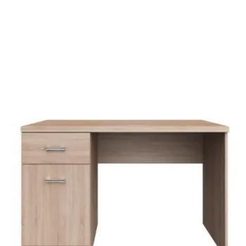 Birou TOP MIX, 1 usa, 1 sertar, stejar sonoma, 120x55x77 cm imagine