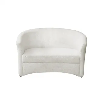 Canapea CAFENEA BUCLE, bej, 145x60x80 cm imagine