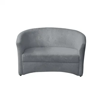 Canapea CAFENEA BUCLE, gri inchis, 145x60x80 cm imagine