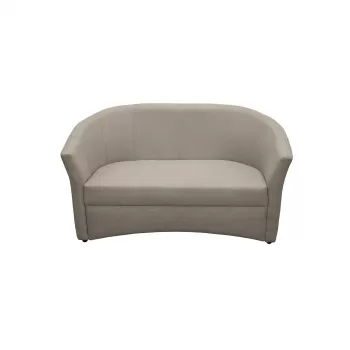 Canapea CAFENEA fixa, 2 locuri, bej, 145x60x80 cm imagine