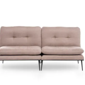 Canapea extensibila MARTIN, 3 locuri, nurca, 180x95x95 cm imagine