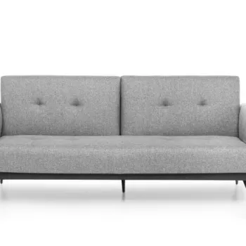 Canapea extensibila RON, 3 locuri, gri, 225x100x90 cm imagine