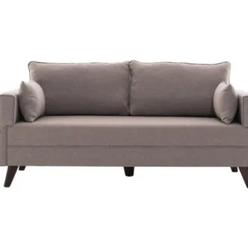 Canapea fixa BELLA, 2 locuri, crem, 177x81x85 cm imagine