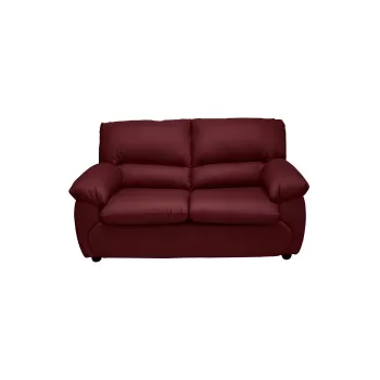 Canapea LUXOR 2L fixa, 2 locuri, bordo, 171x95x95 cm imagine