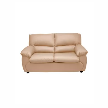 Canapea LUXOR 2L fixa, 2 locuri, crem, 171x95x95 cm imagine