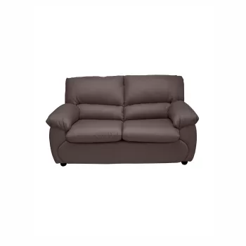 Canapea LUXOR 2L fixa, 2 locuri, gri inchis, 171x95x95 cm imagine