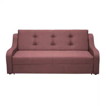 Canapea VALY II extensibila, 3 locuri, cu lada depozitare, mov, 215x90x95 cm imagine