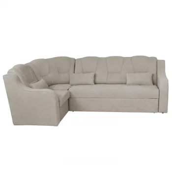 Coltar C3M extensibil, cu lada depozitare, colt interschimbabil, bej, 270x165x100 cm imagine