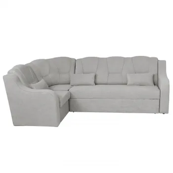 Coltar C3M extensibil, cu lada depozitare, colt interschimbabil, gri deschis, 270x165x100 cm imagine