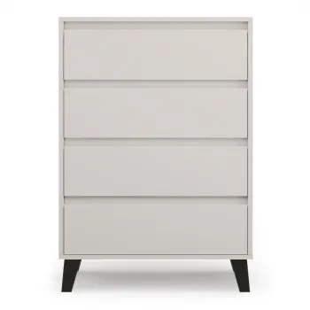 Comoda BORG, 4 sertare, casmir, 70x38,8x99,4 cm imagine