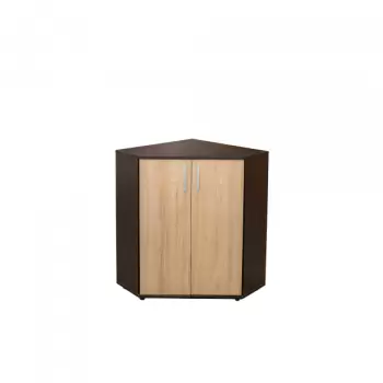 Comoda COLT ALMA, 2 usi, corp sonoma inchis, fronturi sonoma deschis, 60x60x82 cm imagine