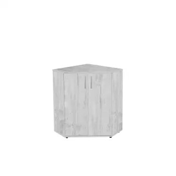 Comoda COLT ALMA, 2 usi, pin antichizat, 60x60x82 cm imagine