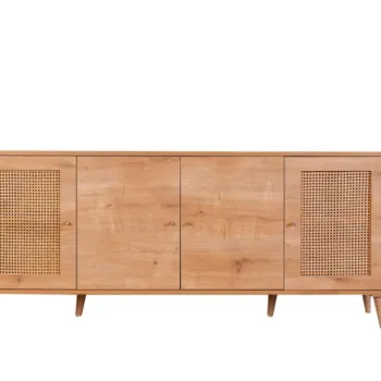 Comoda HAZERAN, stejar, 180x41x81 cm imagine