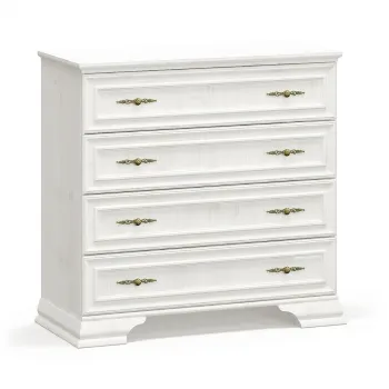 Comoda IRYS, 4 serare, pin anderson, 93,4x39x88,7 cm imagine