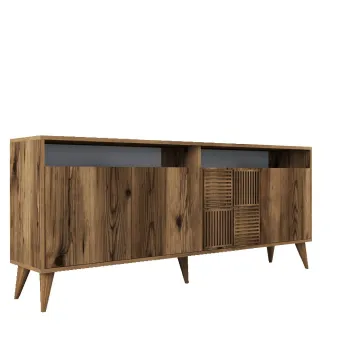 Comoda MILAN, nuc, 180x35x78 cm imagine