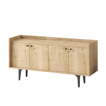 Comoda NAVI, stejar safir, 150x40x80 cm imagine