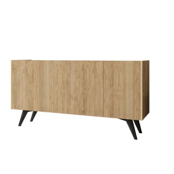 Comoda PEKIN, stejar, 150x40x76 cm imagine